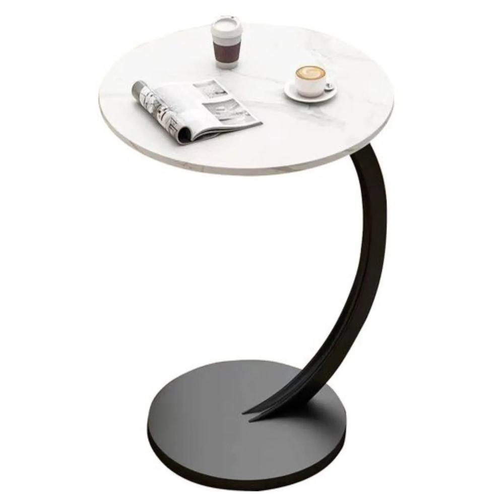 Mesa De Centro Redonda  Blanca