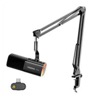 Micrófono dinámico inalámbrico MAONO PD100WS con brazo articulado incluido