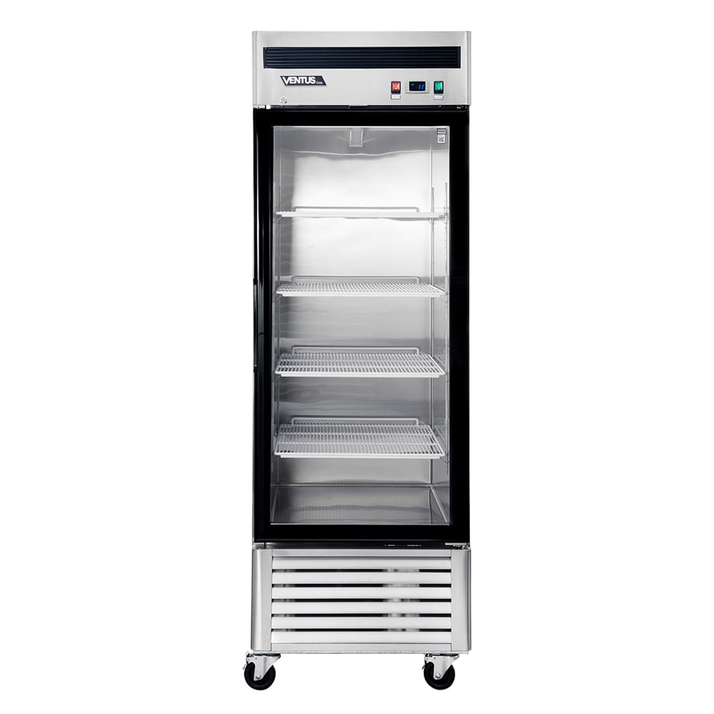 Refrigerador 1 puerta de vidrio Acero Inox. VR1PS-700V