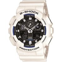 RELOJ CASIO G-SHOCK GA-100 HOMBRE | BLANCO/NEGRO