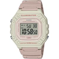 RELOJ CASIO W218H DIGITAL HOMBRE | ROSA CLARO