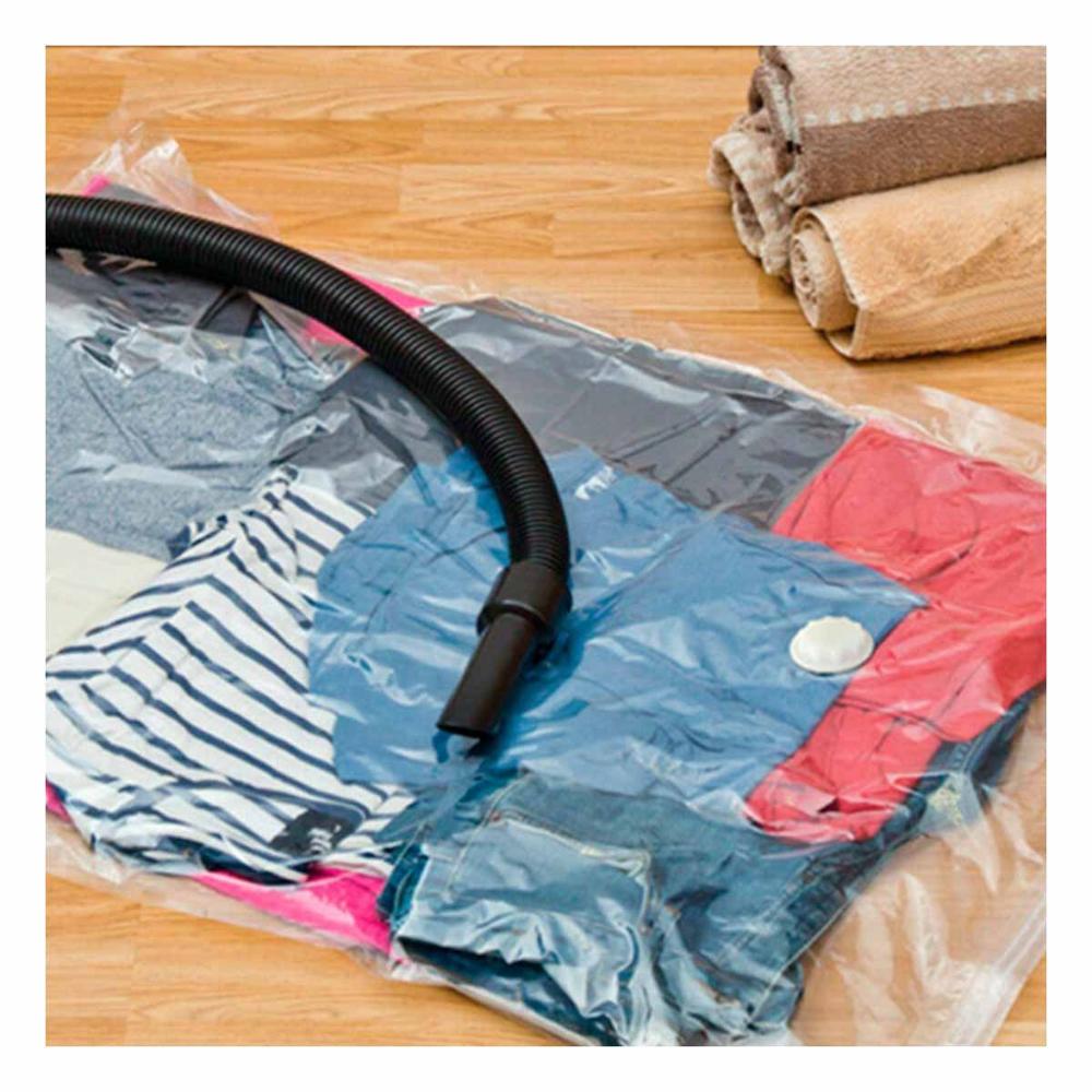 Estuche Sellado Hogar 50 x 60 cm Color Anaranjado para Guardar Ropa YSticky