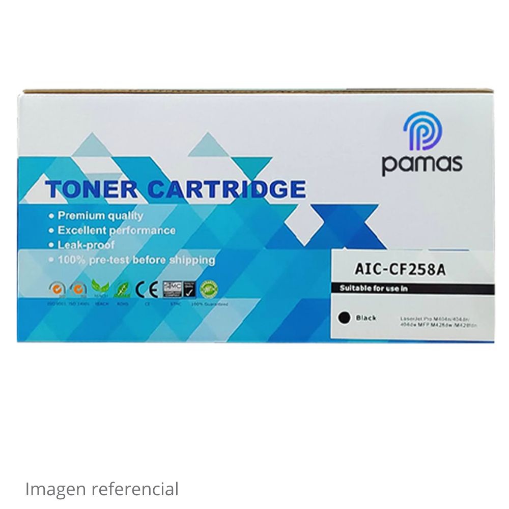 Tóner Compatible HP 58A CF258A Negro M404 M428 3000