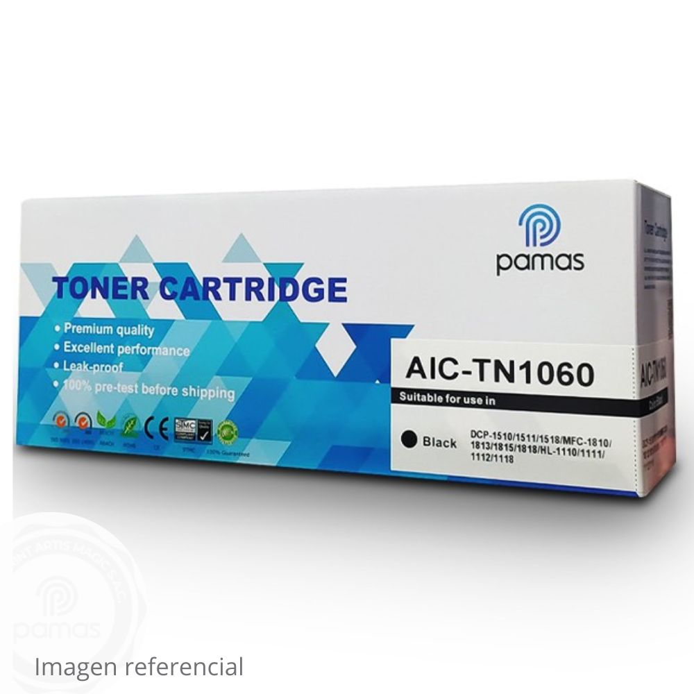 Tóner Compatible Brother TN-1060 Negro HL-1110 DCP-1512