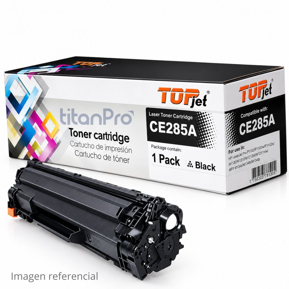 Tóner Compatible HP 85A CE285A Negro