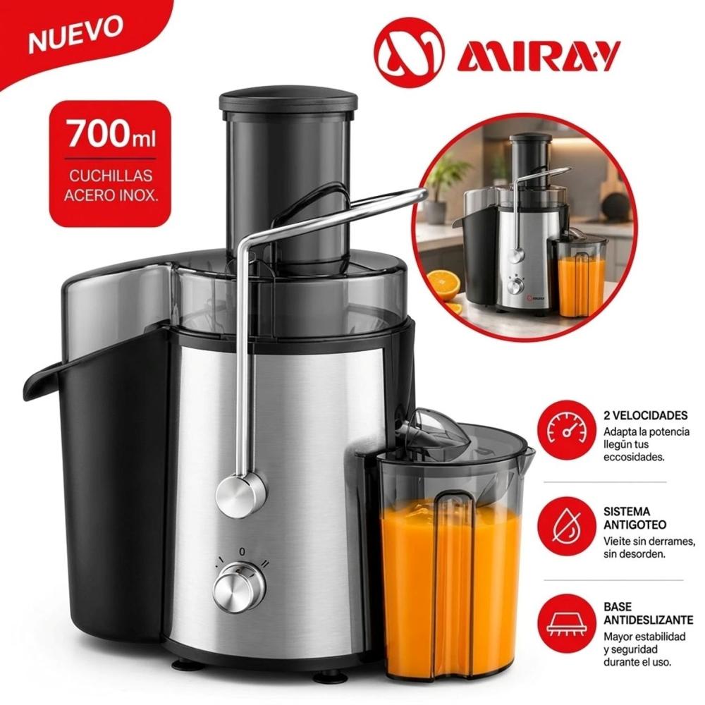 Extractor de Jugo 700 ml  EM-41