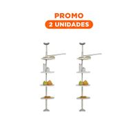 Pack2 Plataforma Angular de Ducha 2.6cm para Aprovechar Mejor el Espacio