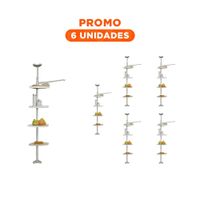 Pack6 Modulo Compacto de Ducha 2.6cm para Uso Funcional y Estetico