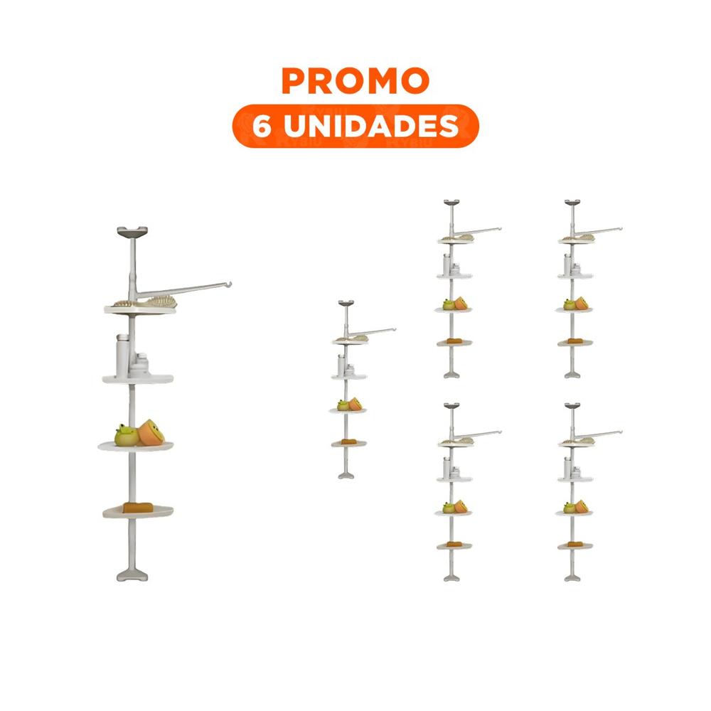 Pack6 Modulo Compacto de Ducha 2.6cm para Uso Funcional y Estetico