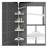 Soporte de Ducha Blanco para Hogar con Instalacion Simple y Uso Constante YRegalo Sticker