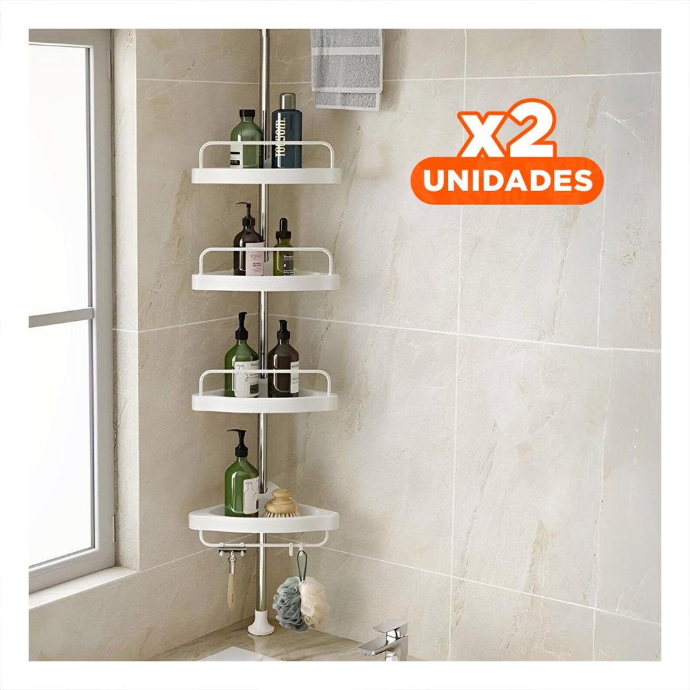 Pack2 Configuracion de Ducha Blanco para Casa con Uso Prolongado YRegalo Sticker