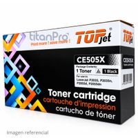Tóner Compatible HP 05X CE505X Negro