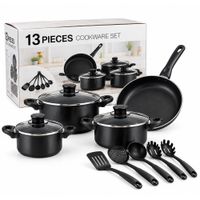 Set 13 Piezas de Ollas + Cucharones Multifuncional Cocina Utensilios Hogar 67693