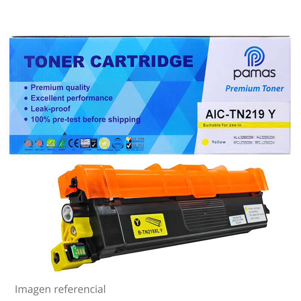 Tóner Compatible Brother TN-219Y Amarillo para HL-L3280CDW