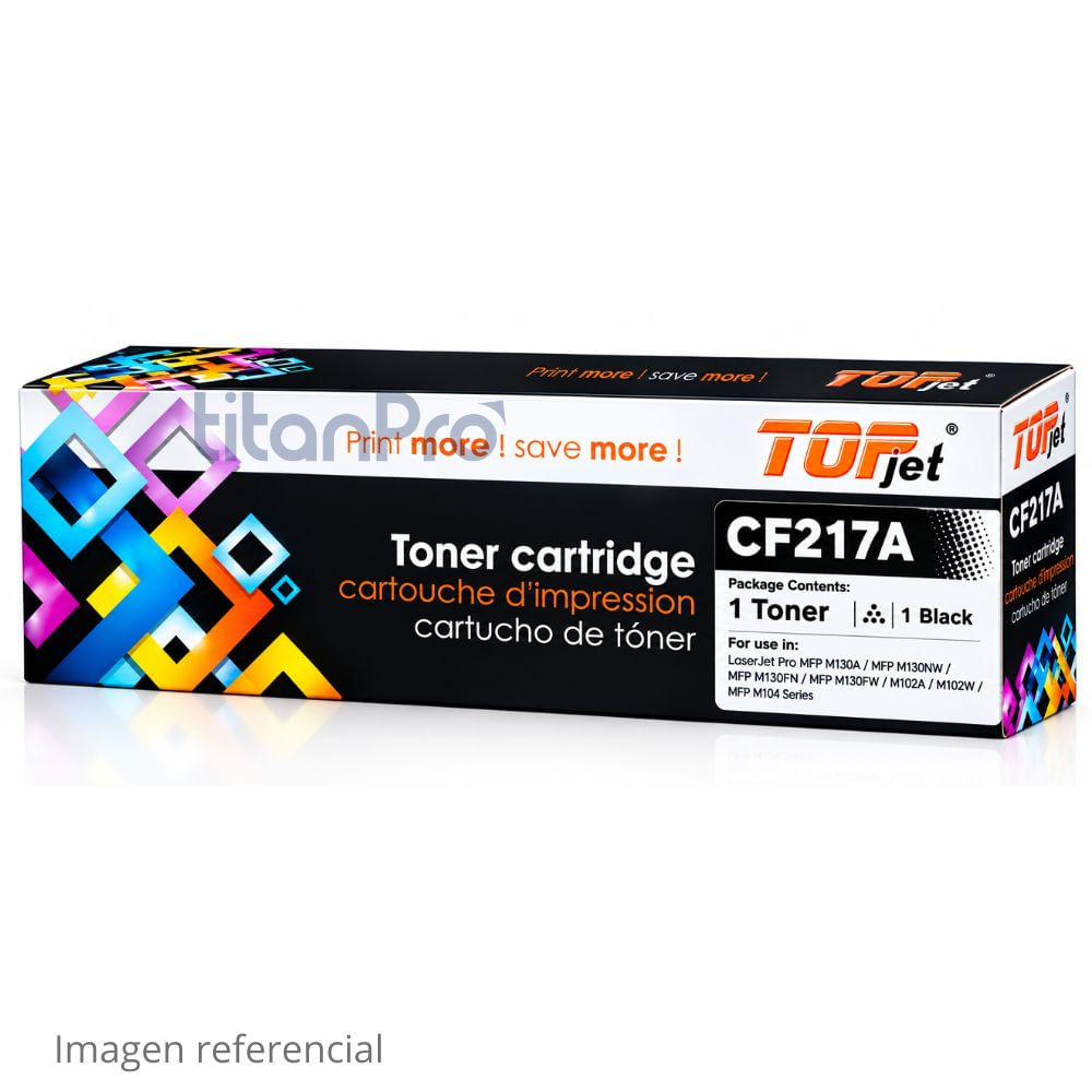 Tóner Compatible HP 17A CF217A Negro
