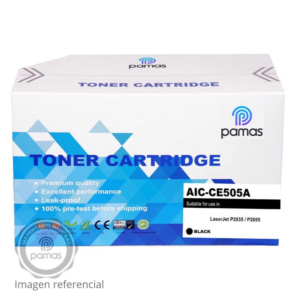Tóner Compatible HP 05A CE505A Negro P2035 P2055