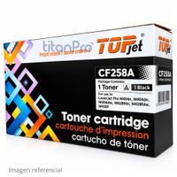 Tóner Compatible HP 58A CF258A Negro
