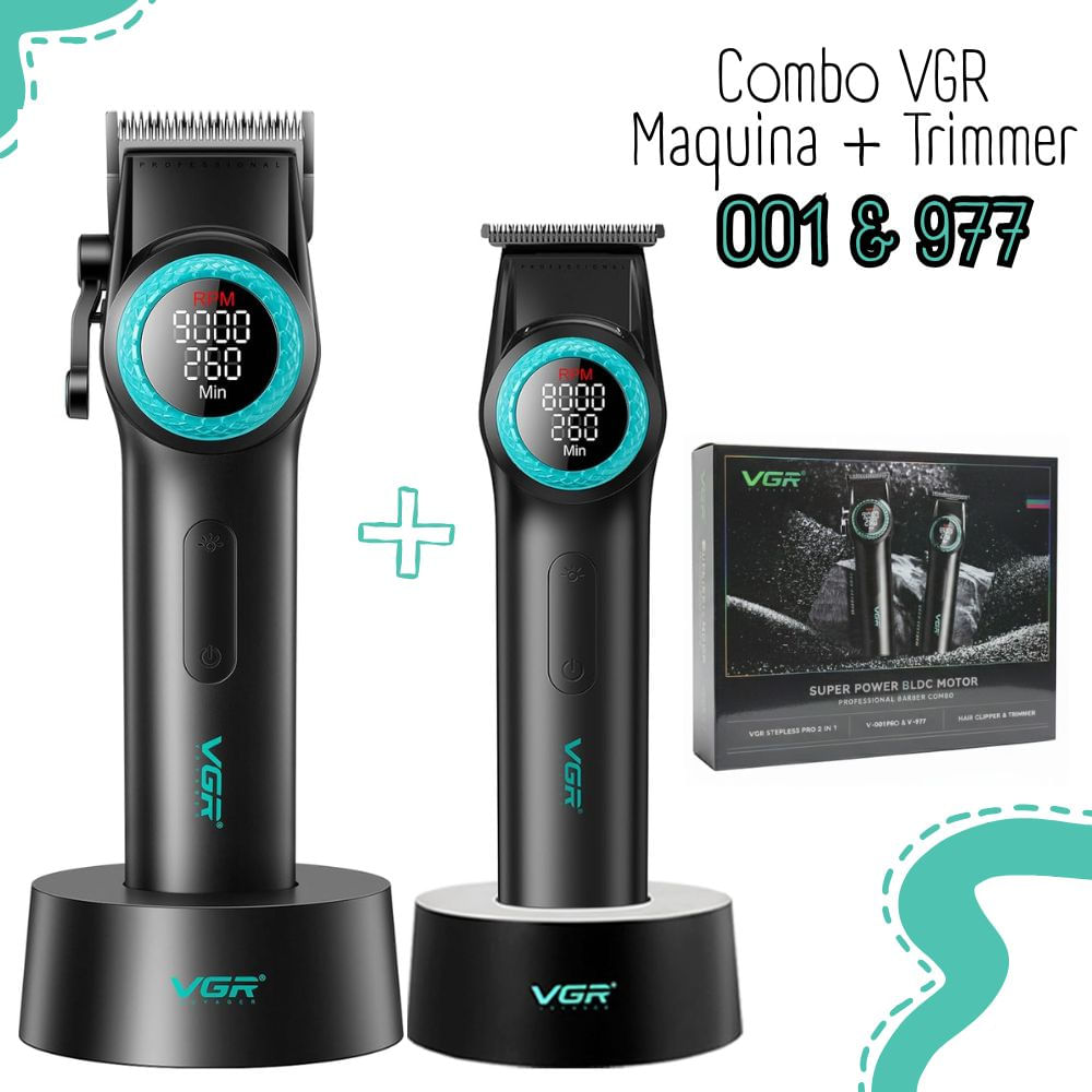 COMBO Maquina VGR Y Trimmer V001-V977