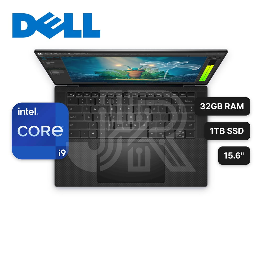 REACONDICIONADO Laptop Dell Precision 5570 Core I9-12900H 32GB 1TB SSD A2000 15.6""