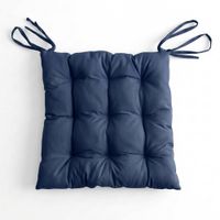 Cojín Para Terraza Algodón Confort - Azul Arlin 45 X 45