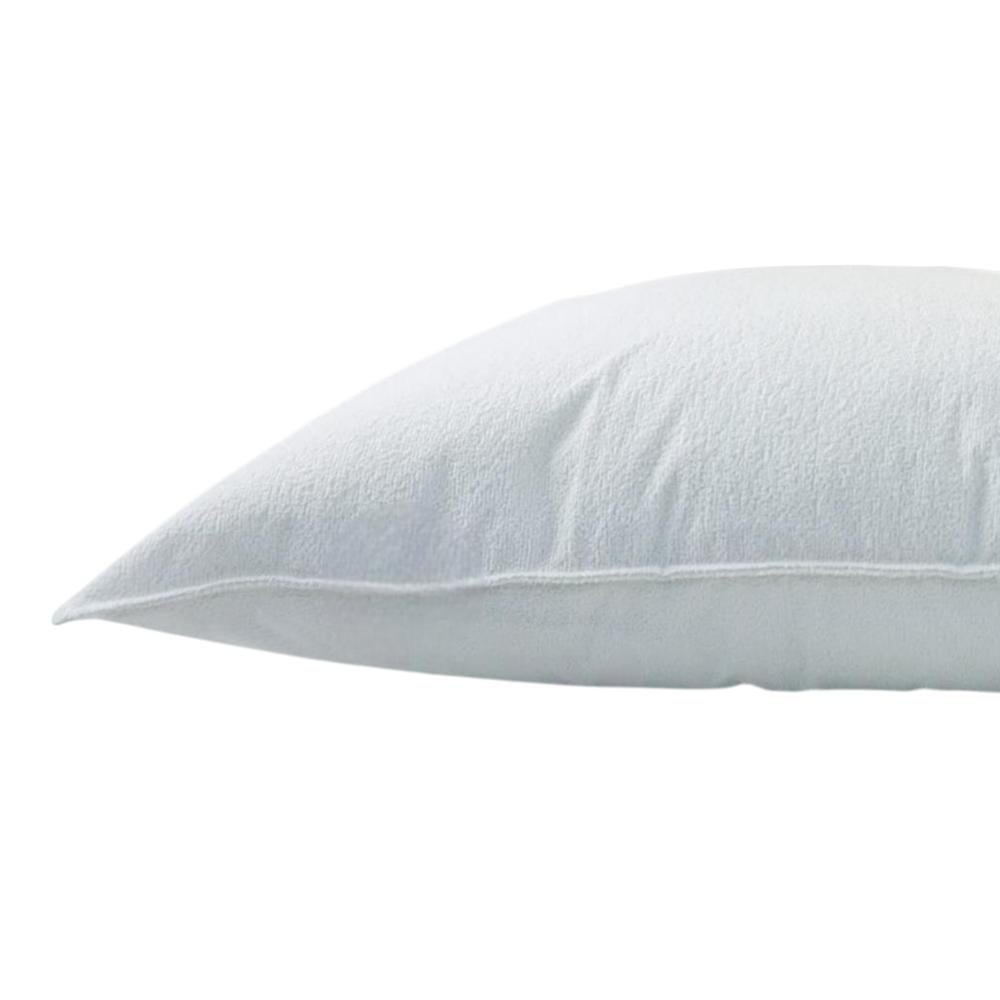 Funda De Almohada Antifluido Felpa Confort - Blanco Arlin Queen
