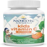 Nordic Naturals Gomitas de vitamina C para niños - Tangy Tangerine  60 gomitas