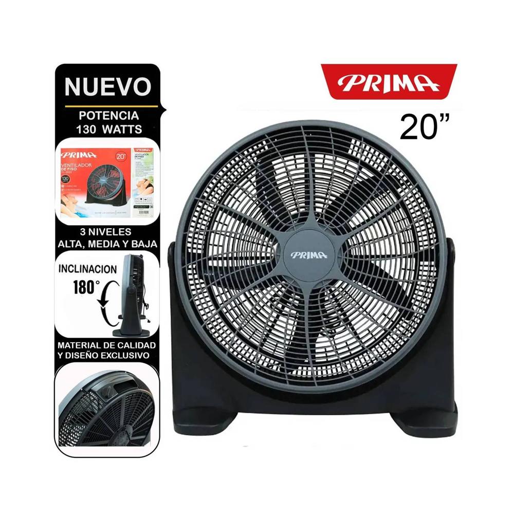 VENTILADOR DE PISO 20 pulgada  PRIMA YL-2020P 130W