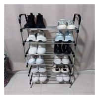 Artículo de Tela para Guardar Zapatos y Mantener Orden Negro YSticky