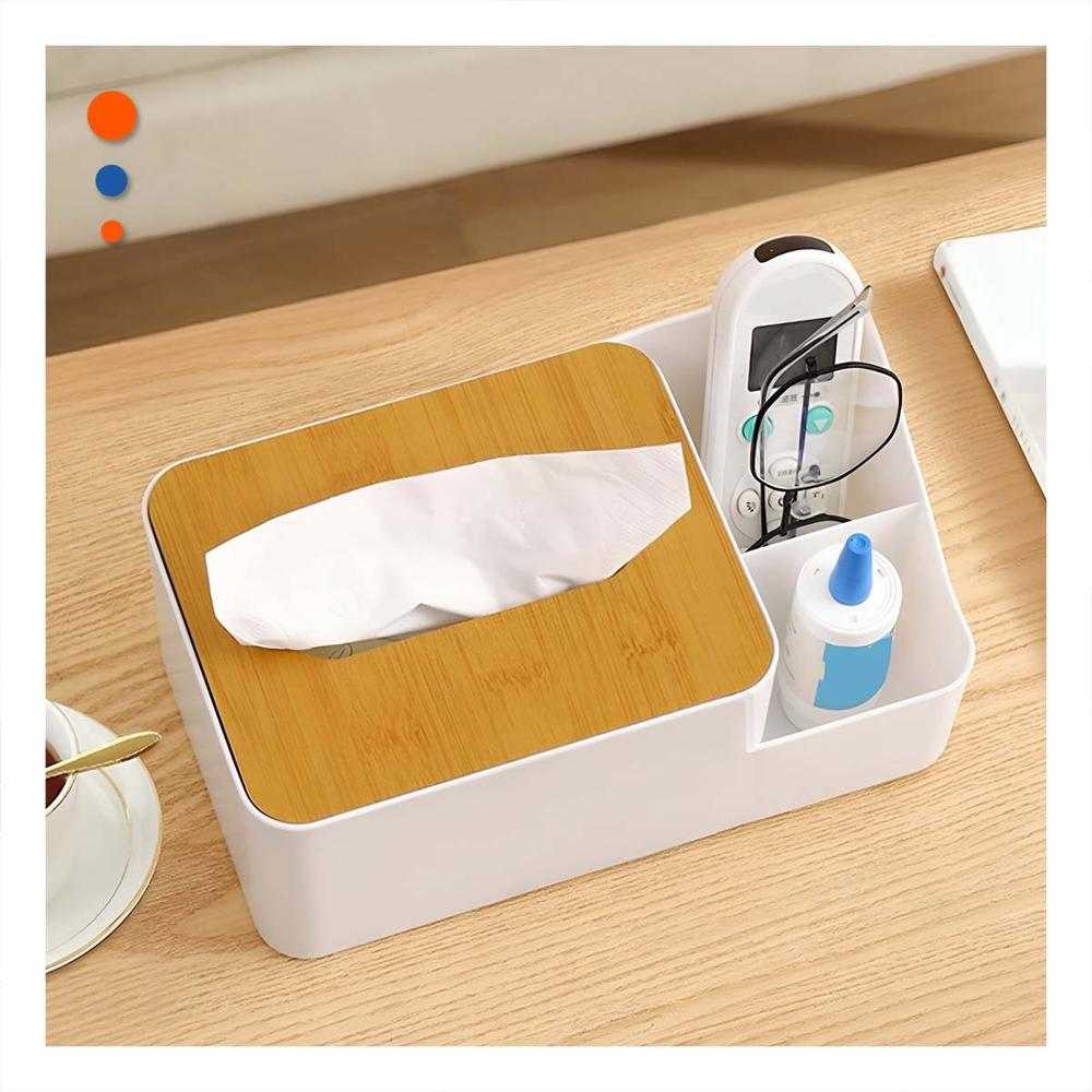 Porta Servilletas Multifuncional Versatil Resistente y Funcional Blanco YRegalo Sticker