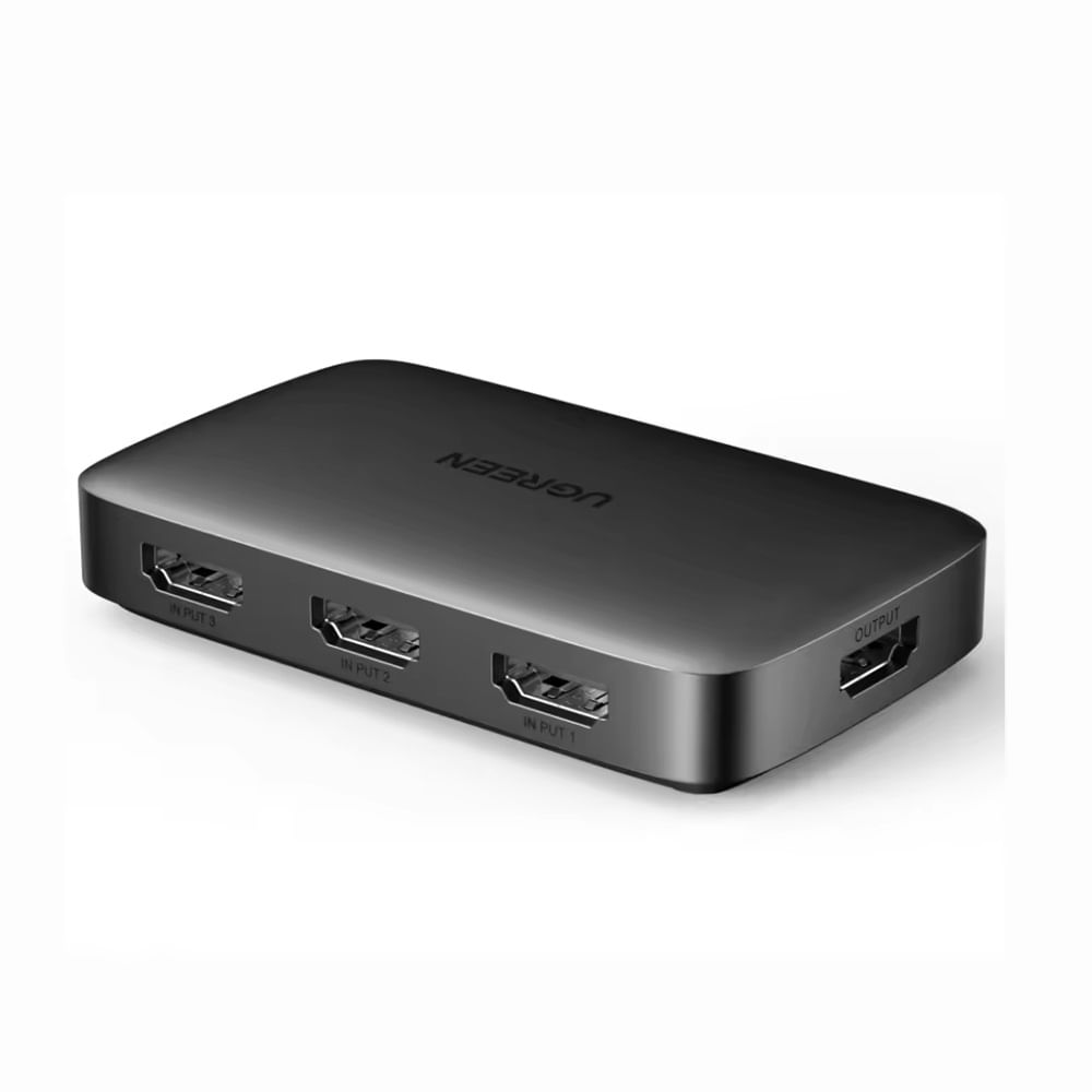 Switcher HDMI 3 en 1 Con Control Remoto Ugreen