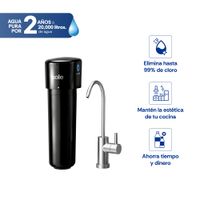 Purificador De Agua Bajo Lavadero 2 Años Sole Aqua Plus