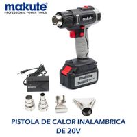 PISTOLA DE CALOR INALAMBRICA 20V