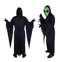 Disfraz Alien Alienigena del Terror con Máscara Accesorio Halloween Fiesta Talla M