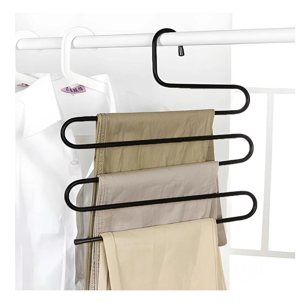 Accesorio de Hogar Tipo S para Organizar en Casa Negro YPapel Regalo