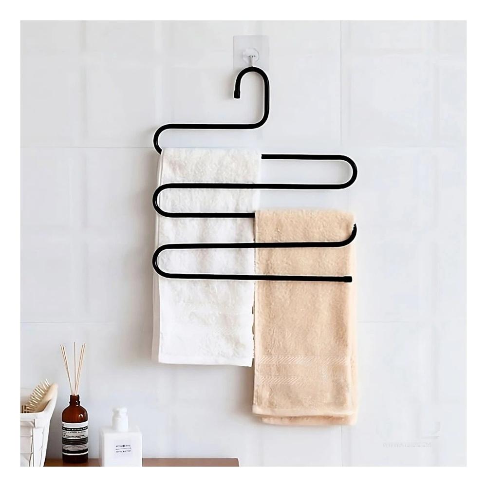 Accesorio de Hogar Tipo S Funcional para Uso Diario Negro YSticky