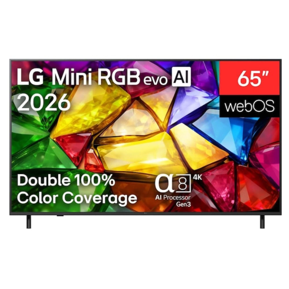 65 LG Mini RGB evo AI MRGB85 4K Smart TV 2026