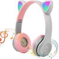 Audifono MZ47 Plegable Auriculares Estereo Inalambricos con LED