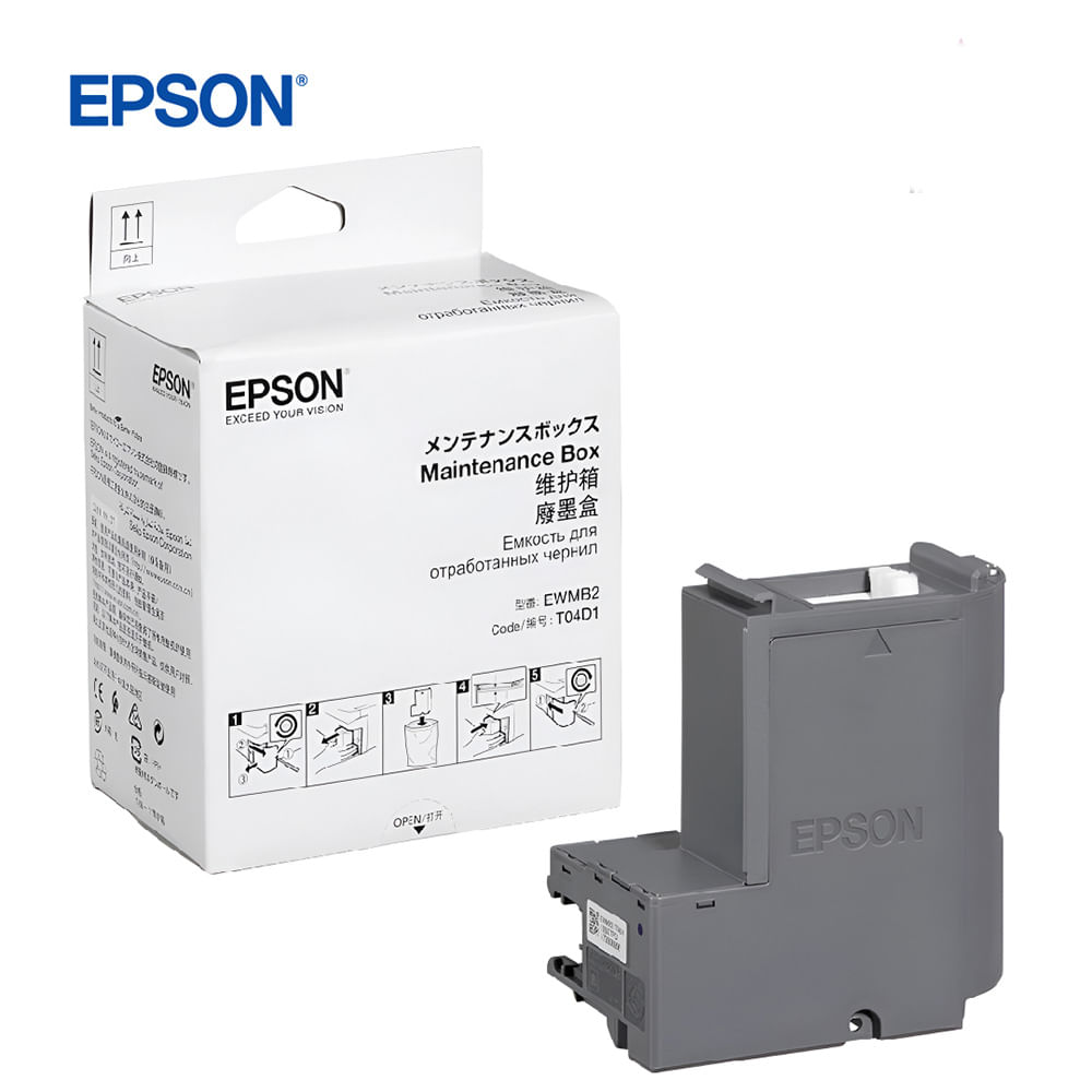 Caja Mantenimiento epson T04D1 T04D100 l4360 L6370  L14150