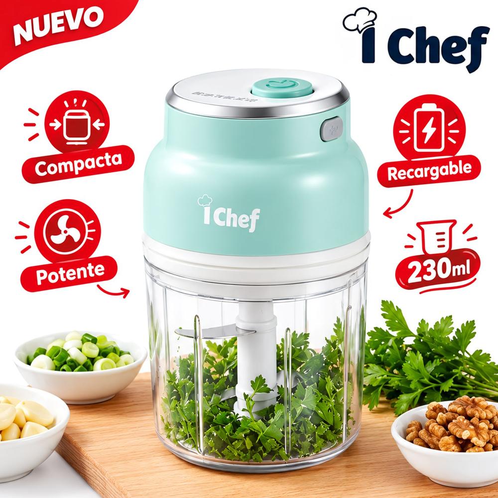 Picador recargable I Chef MDS2 verde - MDS2