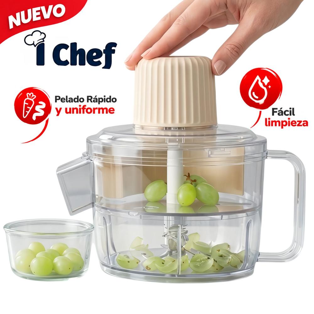 Pelador de fruta I Chef recargable crema FRUIT PEELER
