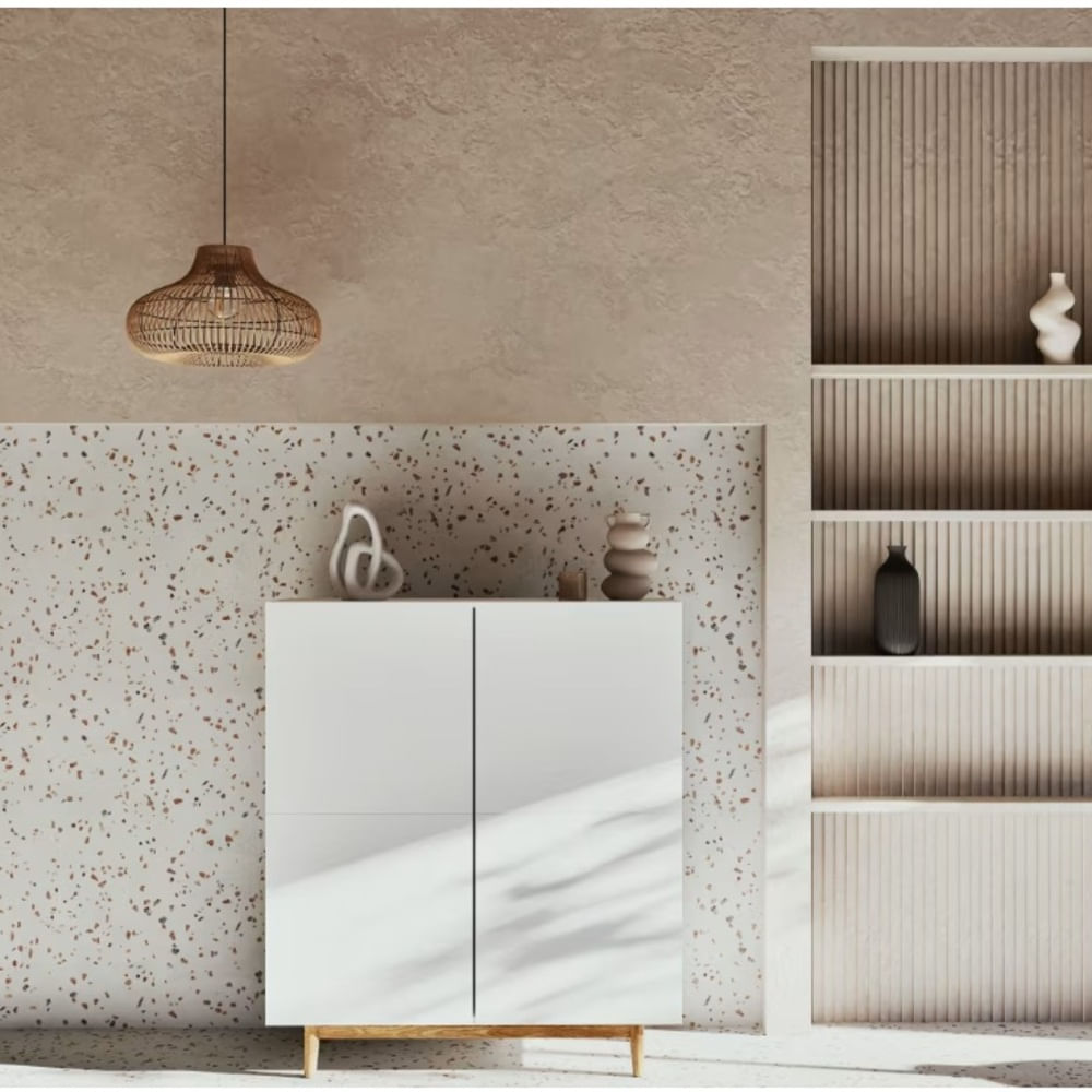 Aparador Vintage Anna Blanco 2 Puertas RyR MUEBLES