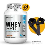 WHEY PRO DE 1kg CHOCOLATE CON STRAPS - PROTEÍNA WHEY
