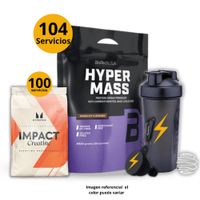Ganador de masa Hyper mass 15lb Chocolate - Creatina Myprotein de 500gr - regalos