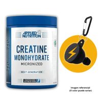 Creatina Applied Nutrition 500gr Monohidratada Micronizada y Portasuplementos