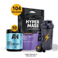 Ganador de masa Hyper mass 15lb Chocolate - Creatina ADN de 250gr - regalos