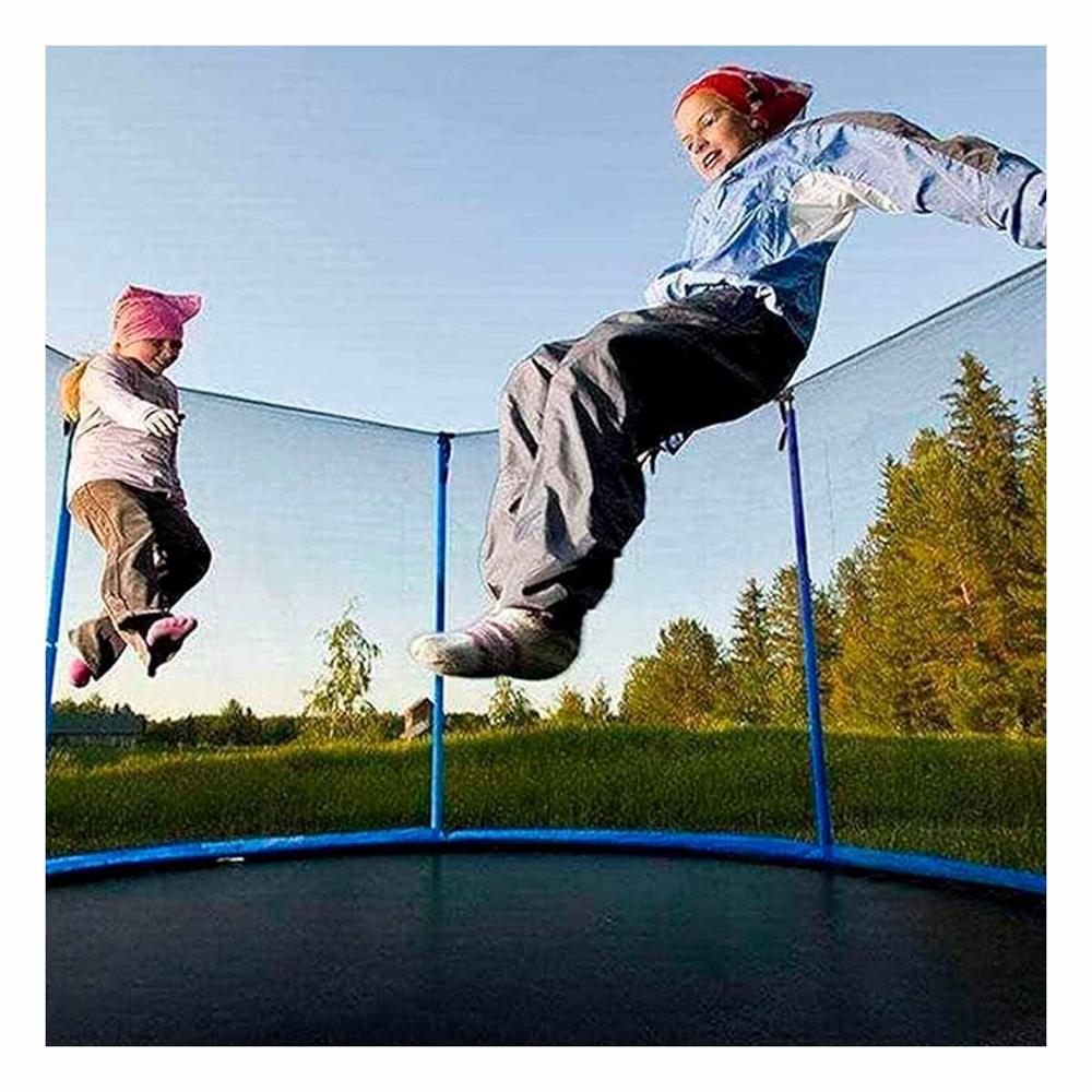 Trampolin Infantil 305X253CM para Fomentar el Deporte en los Hijos Y Regalo Sticker