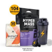 Ganador de masa Hyper mass 15lb Chocolate - Creatina Myprotein de 250gr - regalos