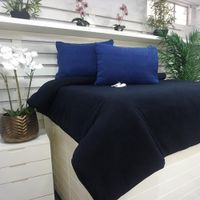 Funda Duvet Polar Confort - Azul Marino Arlin 1.5 Plazas