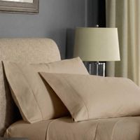 Juego De Sábanas 220 Hilos Algodón Deluxe - Beige Arlin Queen