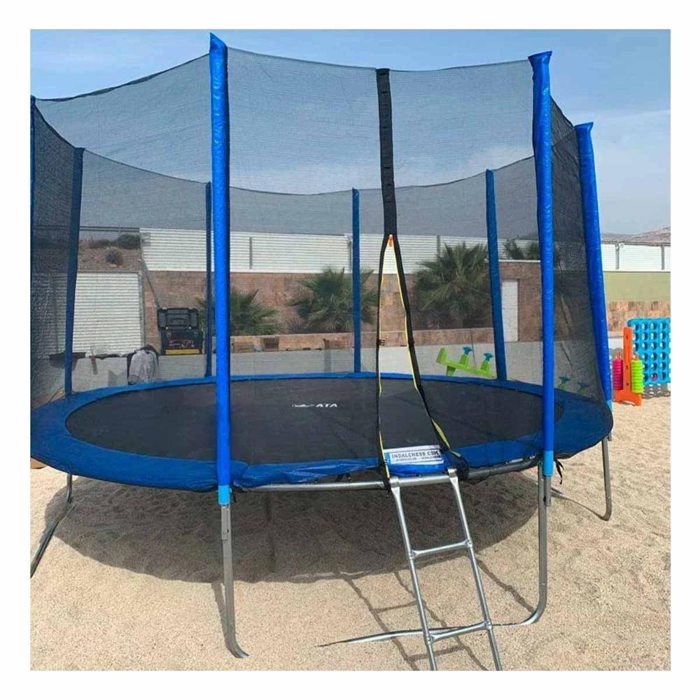 Trampolin Infantil 305X253CM de Material Duradero con Resortes de Calidad Y Papel Regalo
